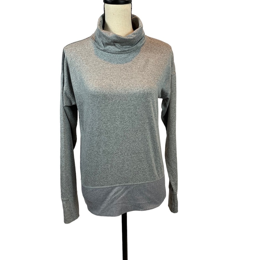 NWOT Zella Turtleneck Sweatshirt - Grey - size XS